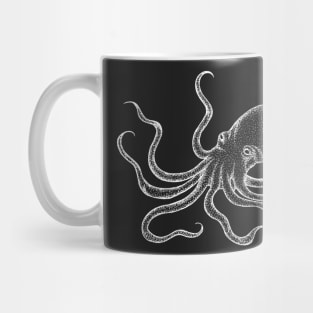 Octopus dotwork Mug